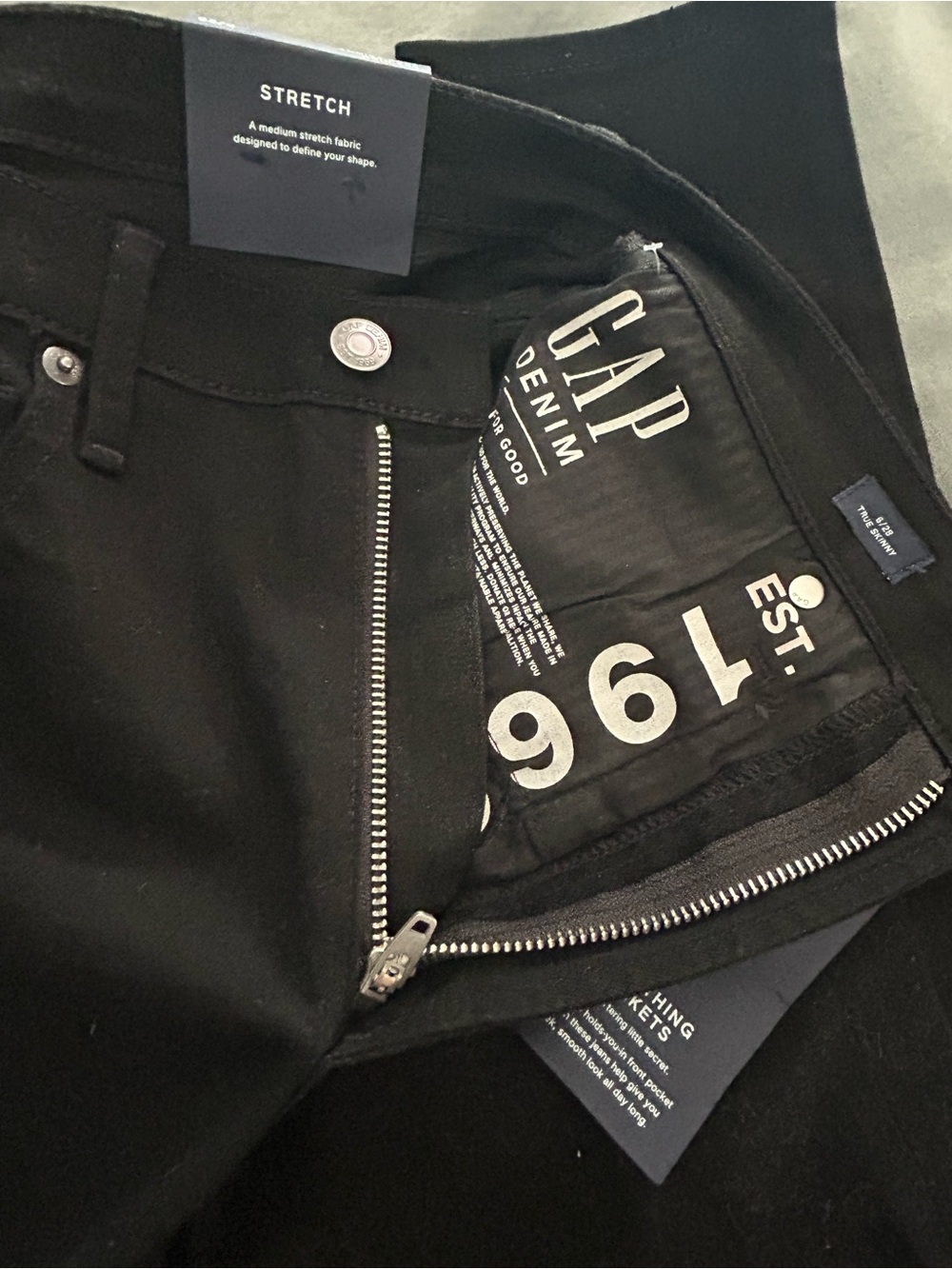 NWT GAP Sky High Skinny Denim - Picture 4 of 5